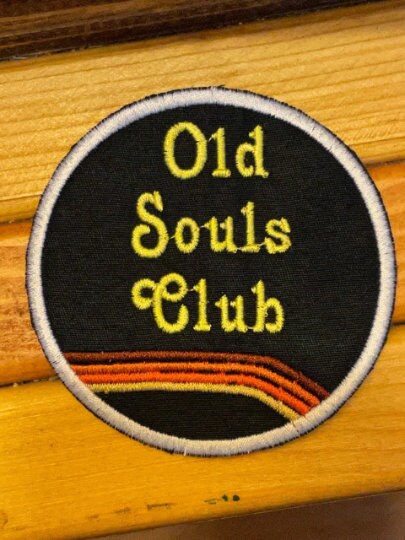 Old Souls Club vintage style patch