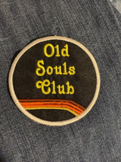 Old Souls Club vintage style patch