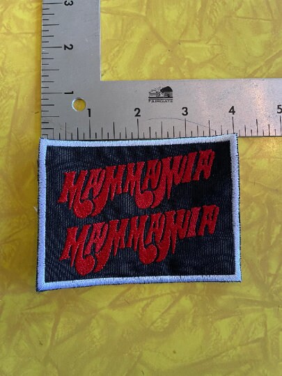 Mammamia Mammamia Tribute patch maneskin