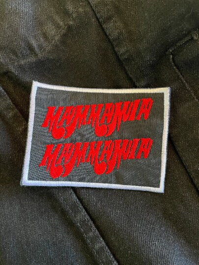 Mammamia Mammamia Tribute patch maneskin