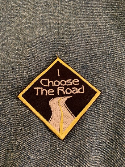 I Choose the Road Gvf tribute patch Handmade