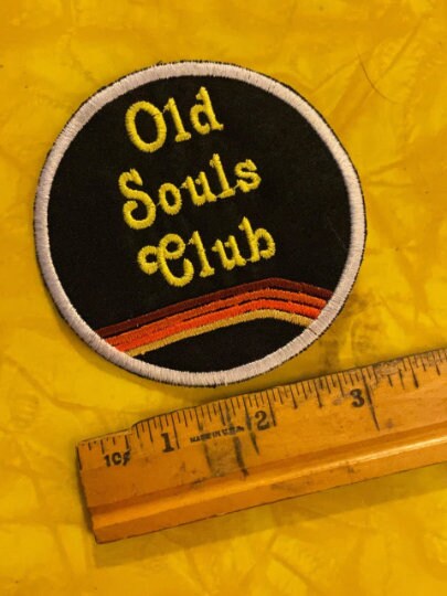 Old Souls Club vintage style patch