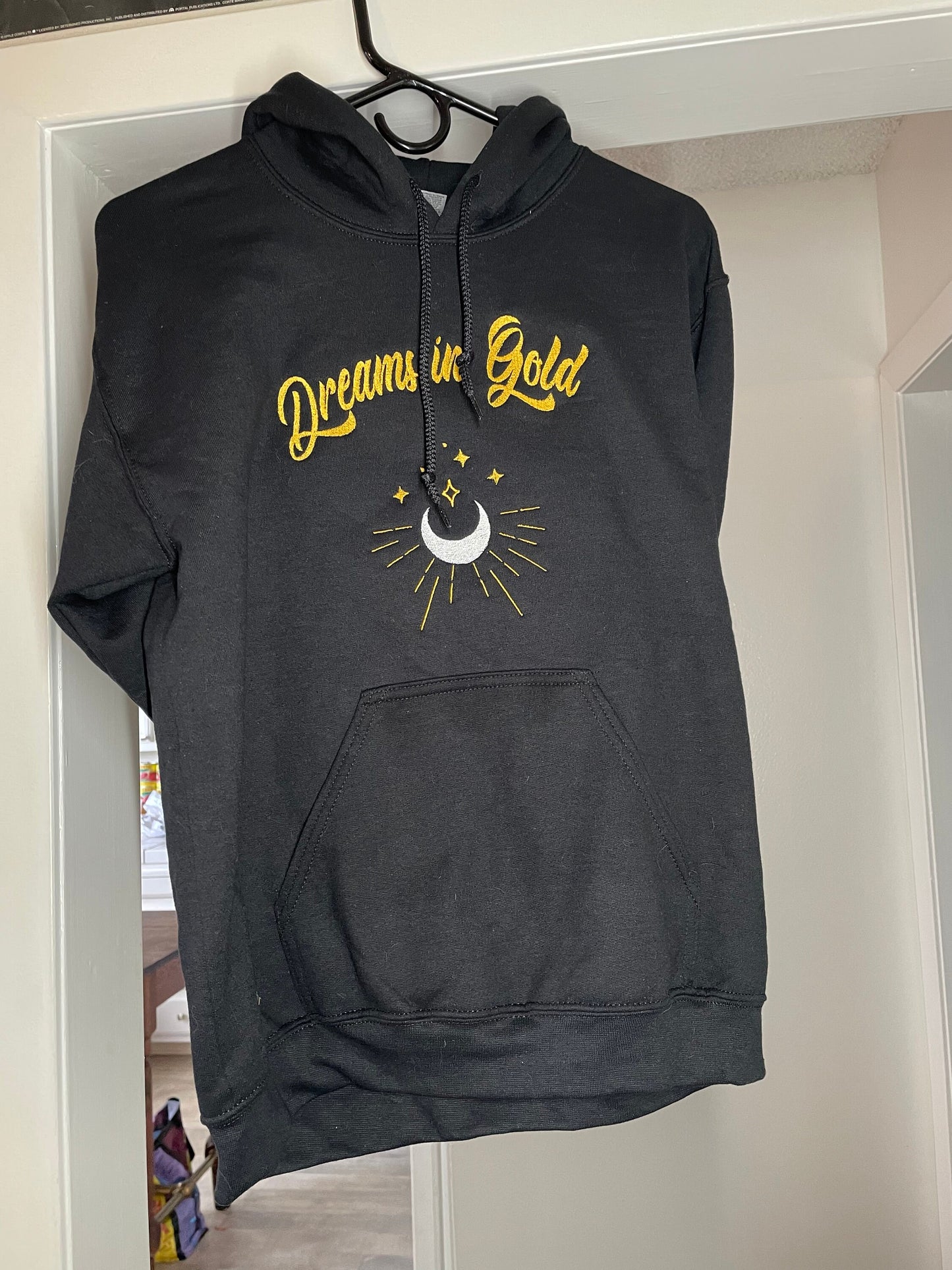 Dreams in Gold Hoodie Handmade GVF Tribute