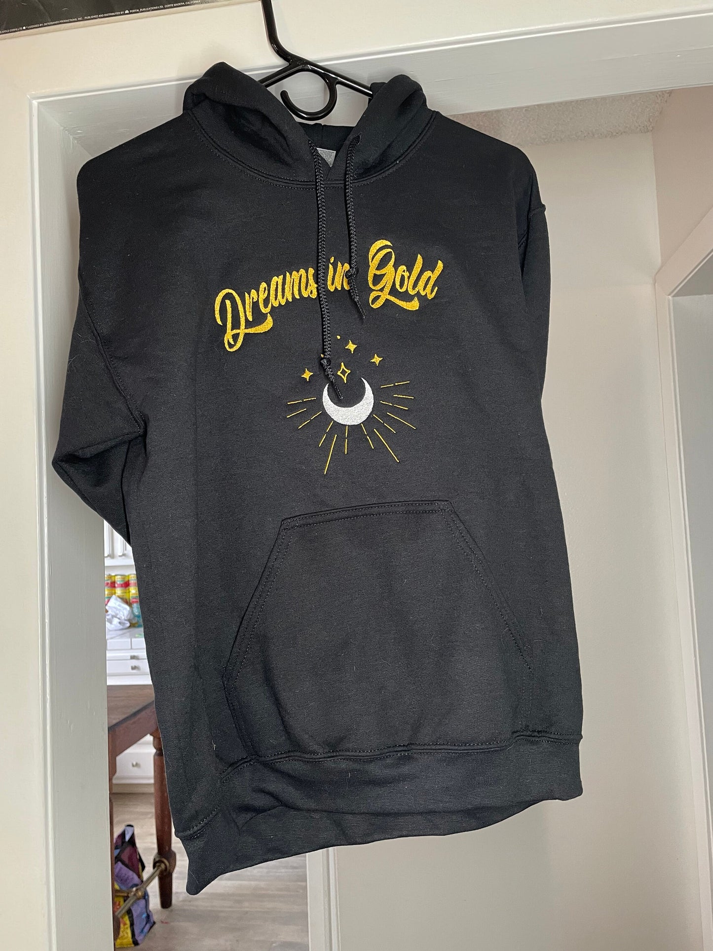 Dreams in Gold Hoodie Handmade GVF Tribute