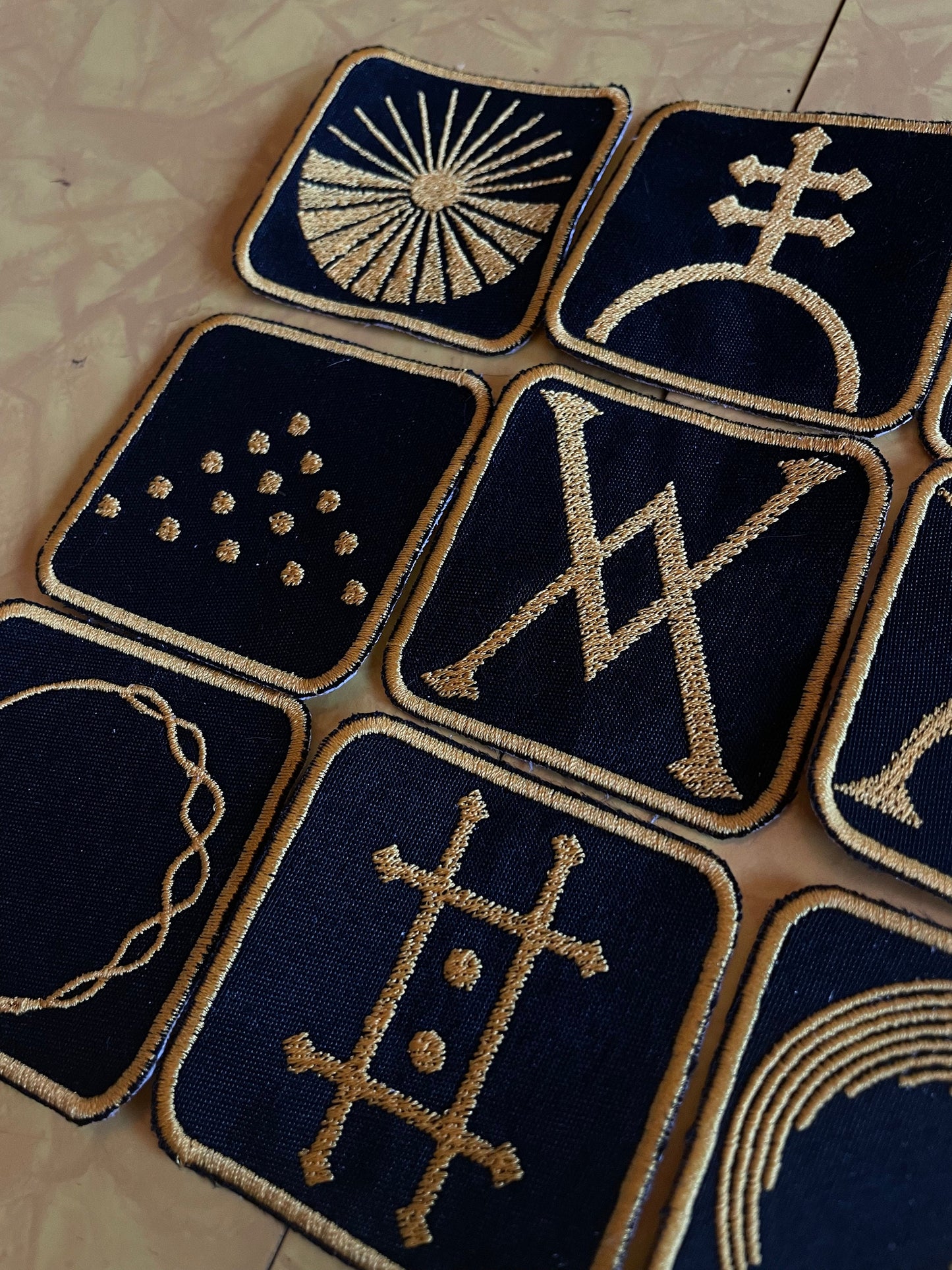 GVF symbol Tribute patches