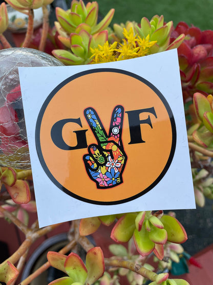 GVF Tribute sticker 3inch Rock n Roll