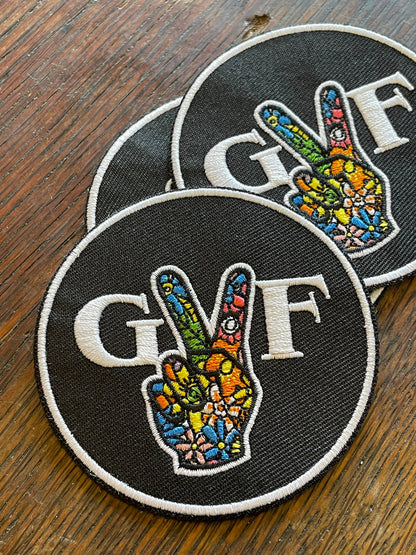 Greta Van Fleet patch, GVF custom circle patch Tribute embroidery