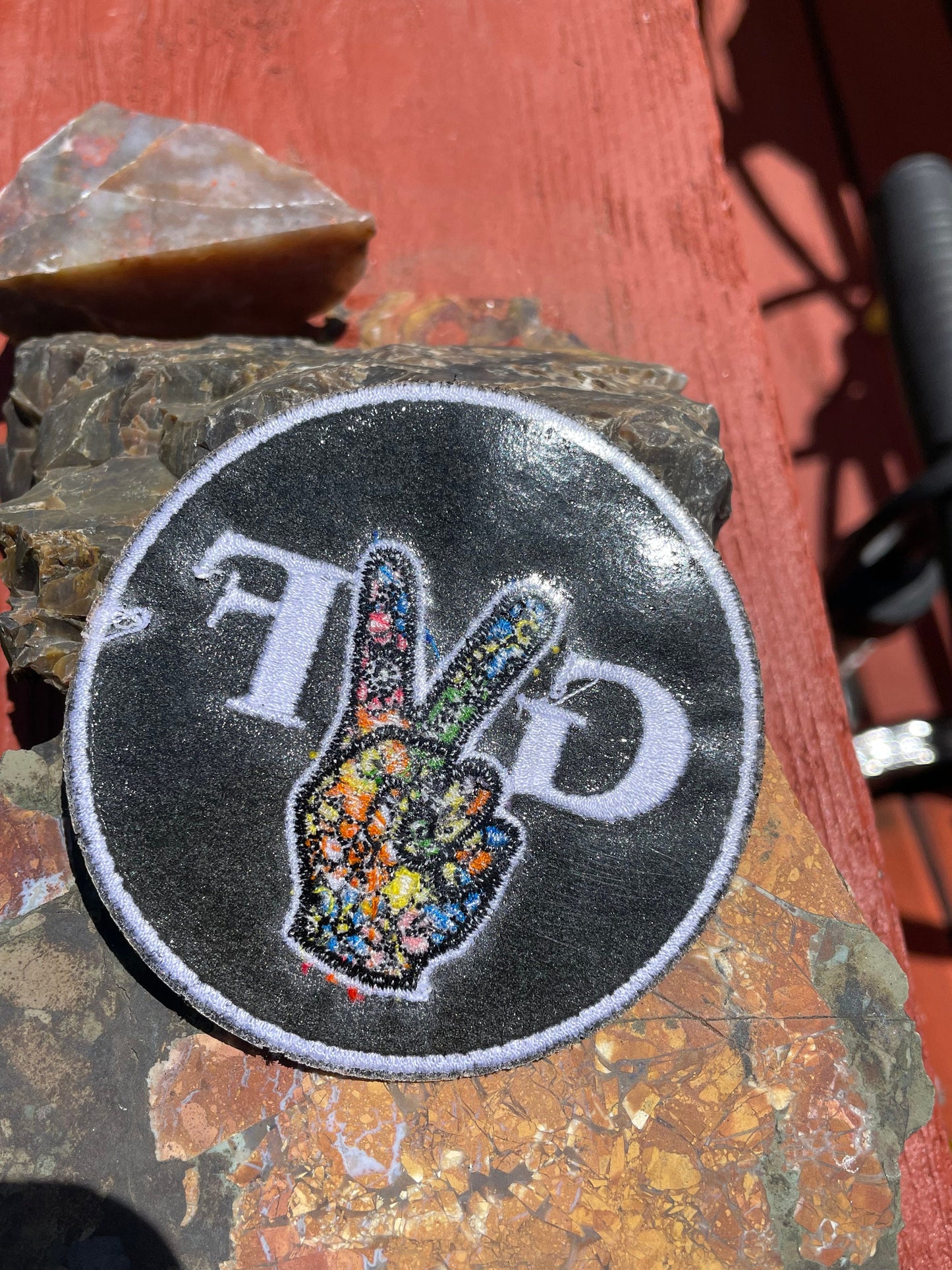 Greta Van Fleet patch, GVF custom circle patch Tribute embroidery