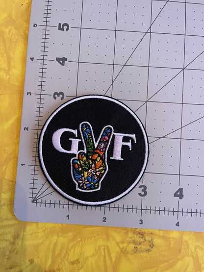 Greta Van Fleet patch, GVF custom circle patch Tribute embroidery