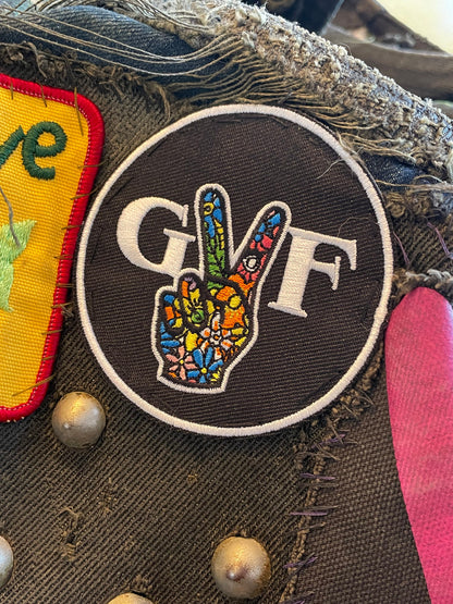 Greta Van Fleet patch, GVF custom circle patch Tribute embroidery