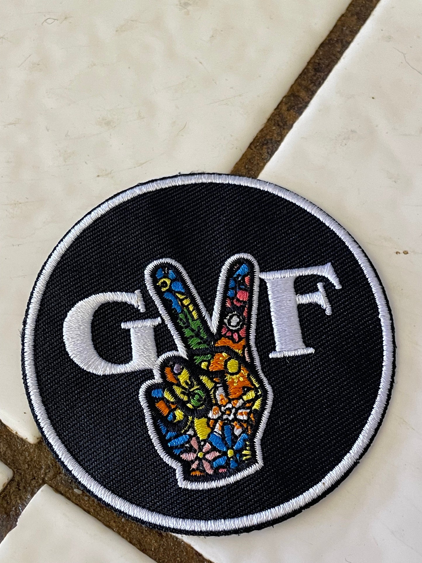 Greta Van Fleet patch, GVF custom circle patch Tribute embroidery