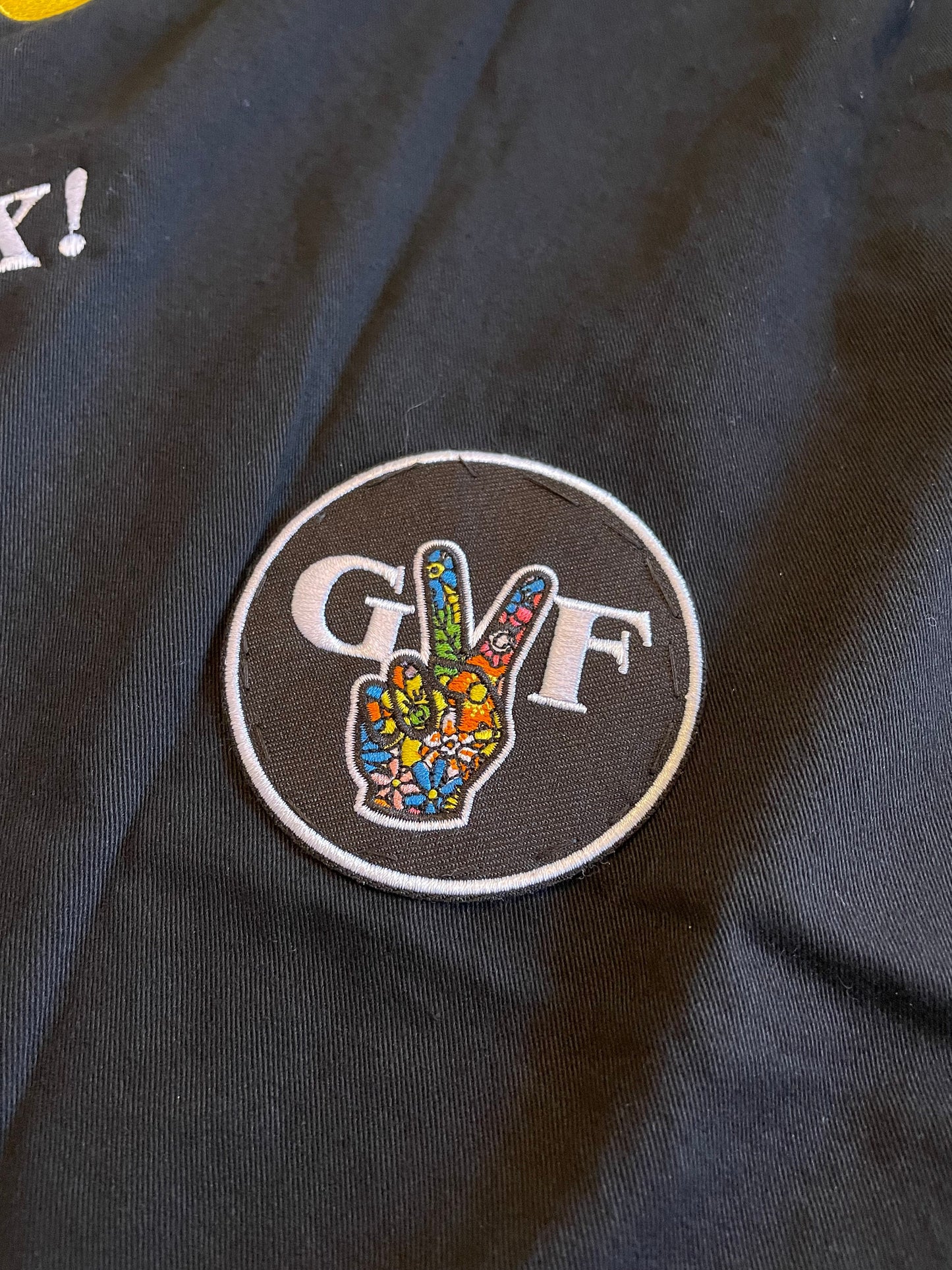 Greta Van Fleet patch, GVF custom circle patch Tribute embroidery