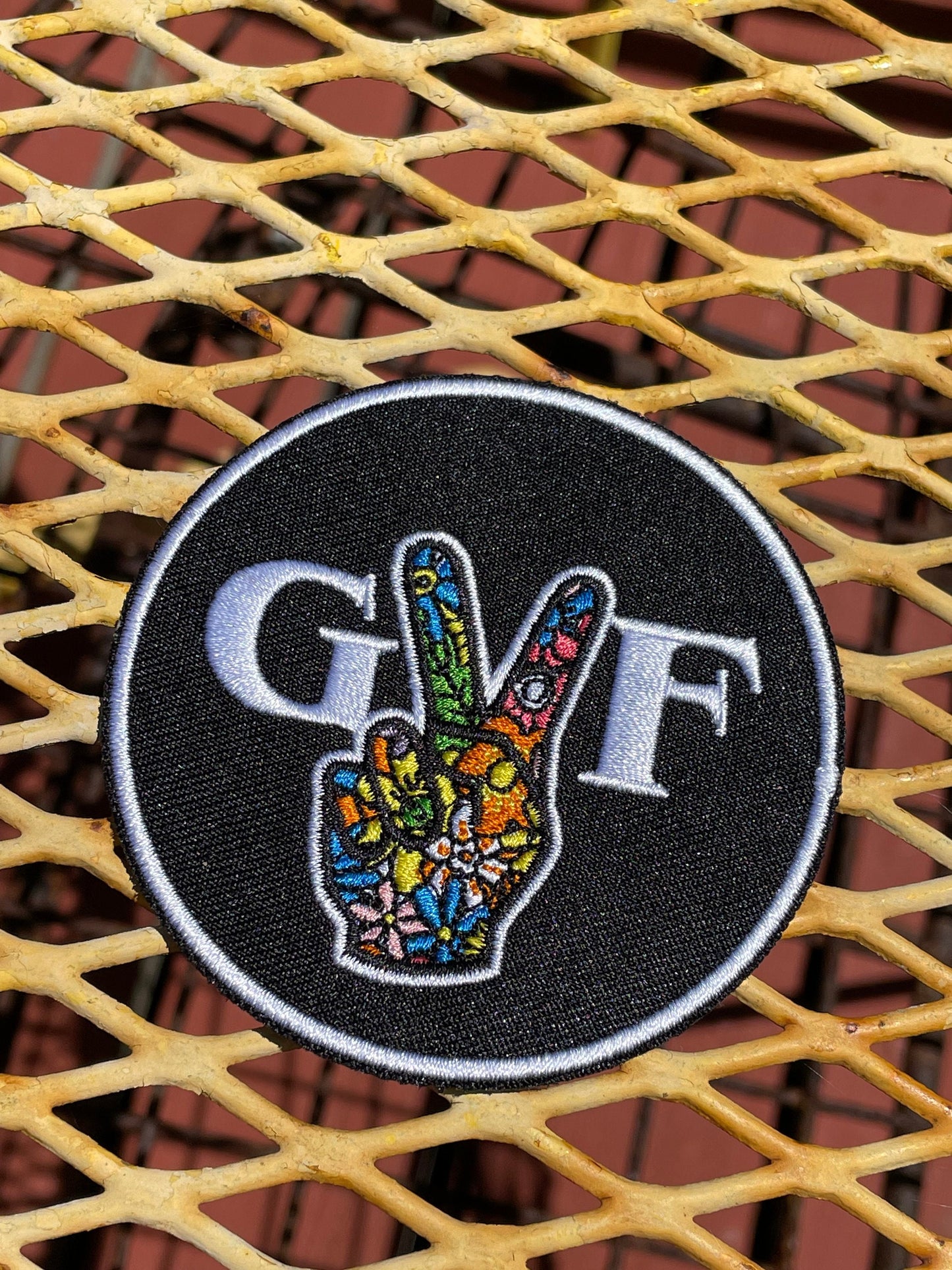 Greta Van Fleet patch, GVF custom circle patch Tribute embroidery