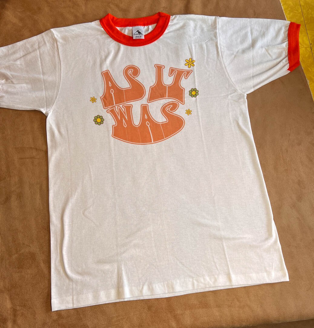 AS IT WAS Harry Styles Tribute shirt Orange ring 2022 Harrys House Ringer shirt