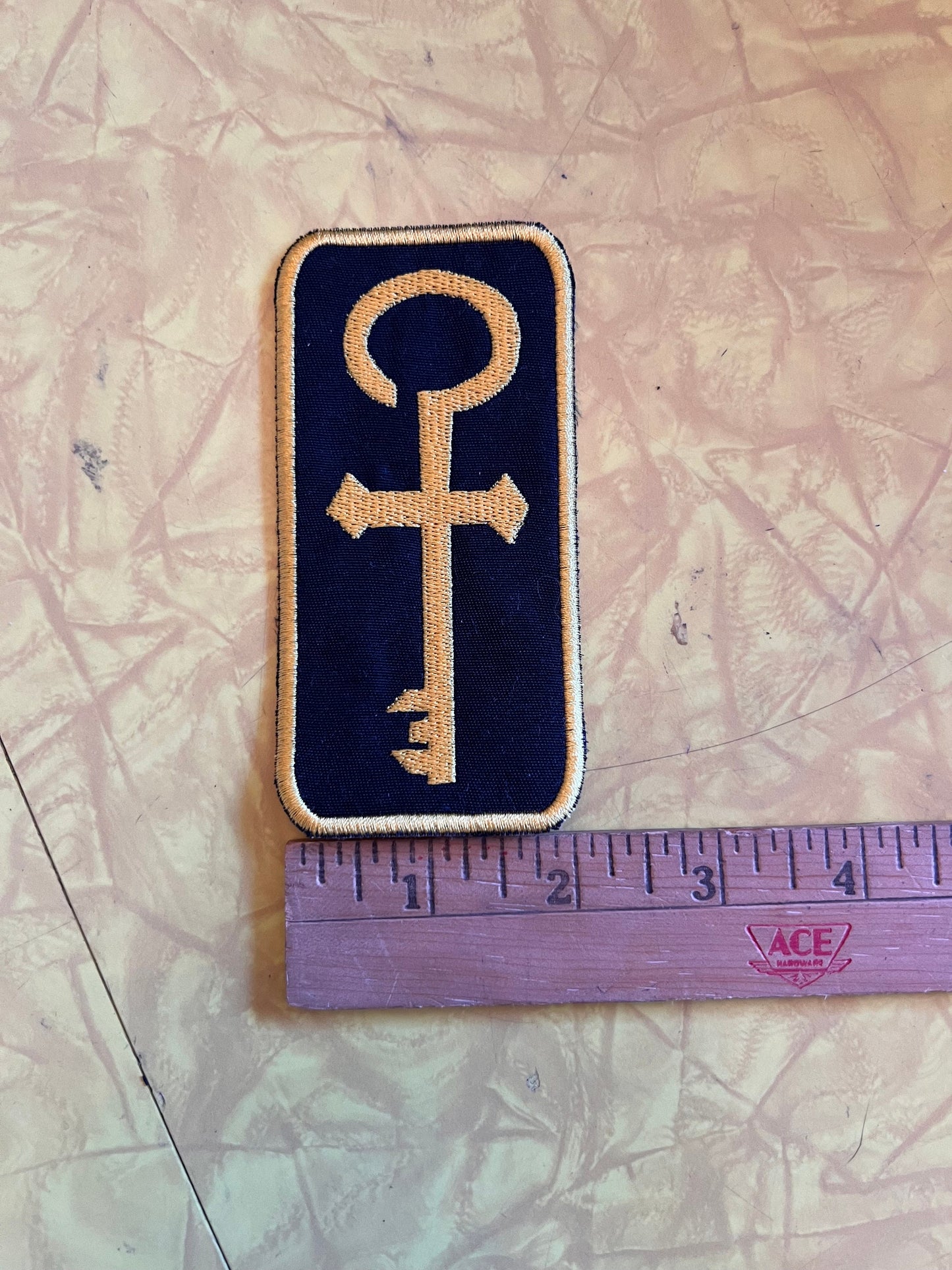 GVF Key tribute patch GVF SYMBOL Greta Van Fleet Key