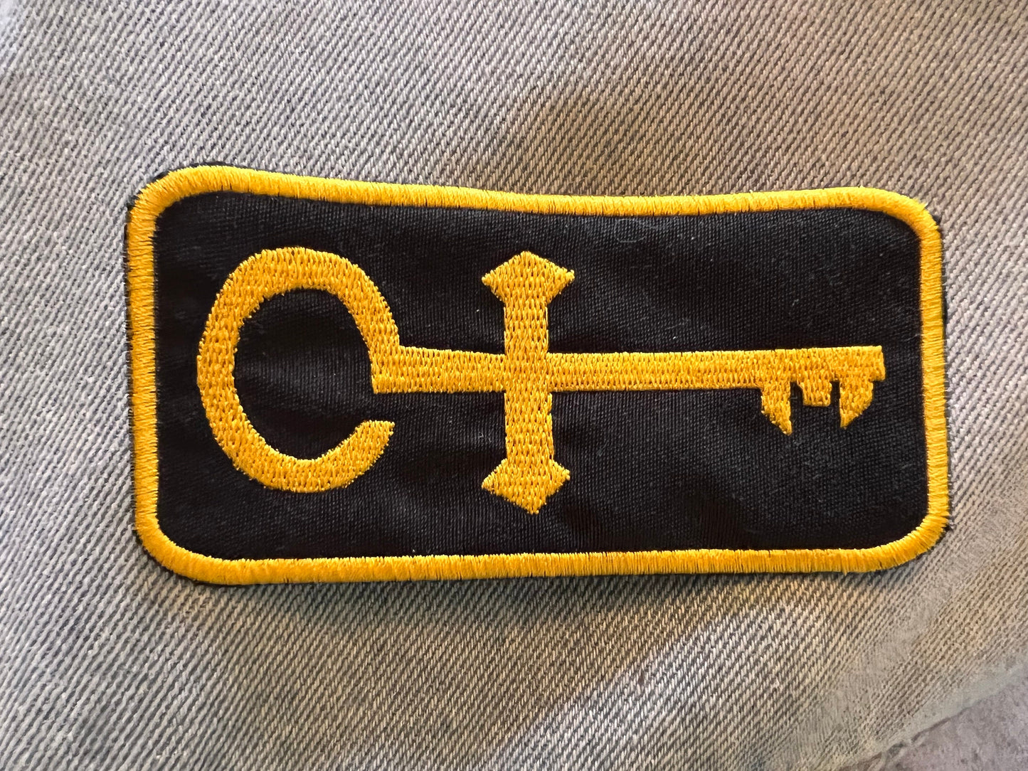 GVF Key tribute patch GVF SYMBOL Greta Van Fleet Key