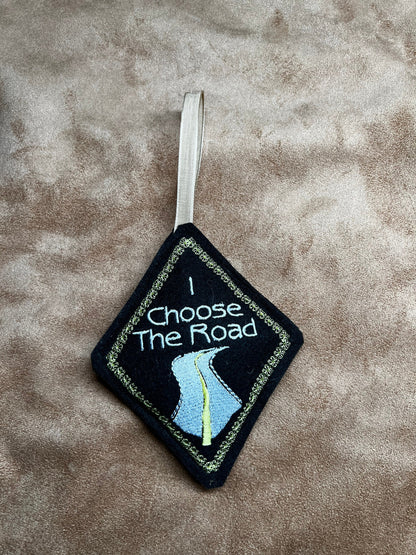 I Choose the Road Greta Van Fleet Inspired Handmade ornament