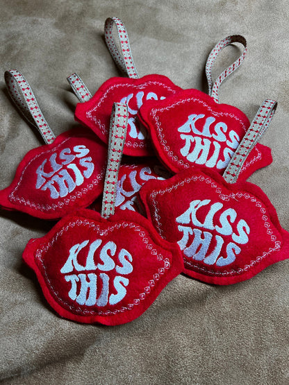 Kiss This The Struts inspired Christmas Ornament