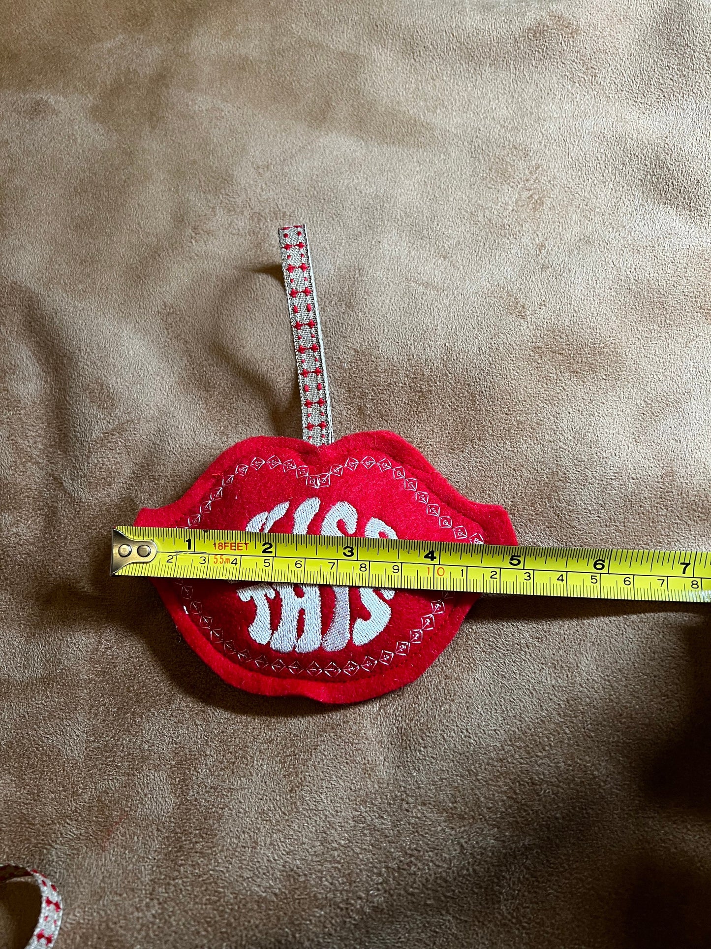 Kiss This The Struts inspired Christmas Ornament