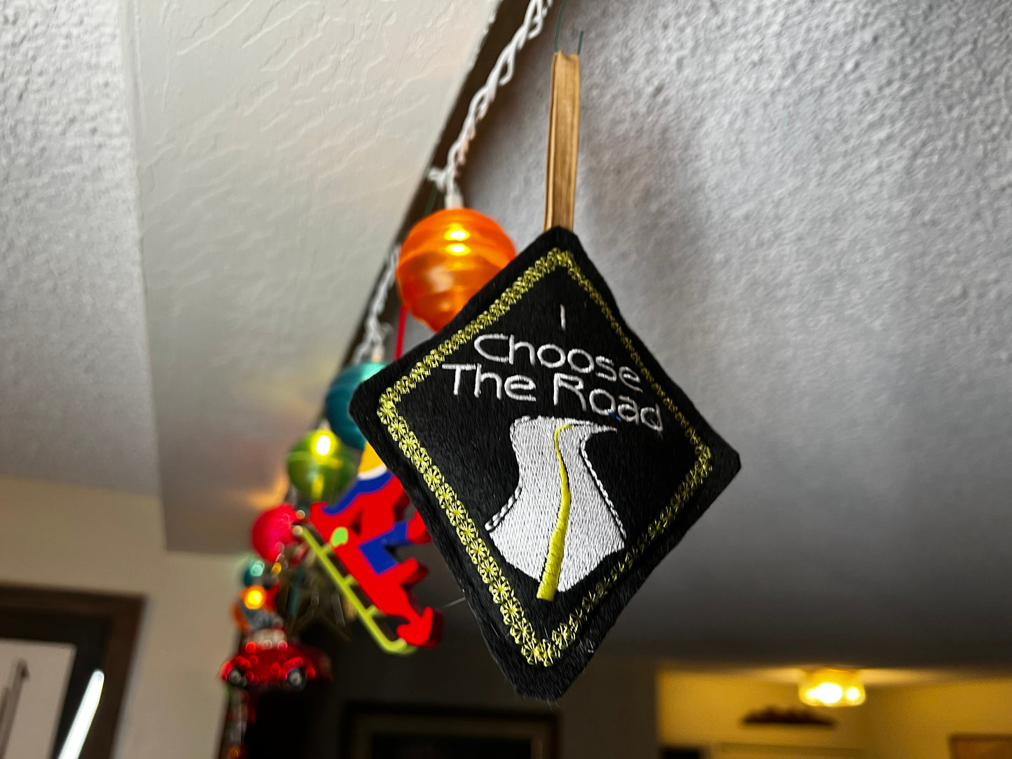 I Choose the Road Greta Van Fleet Inspired Handmade ornament