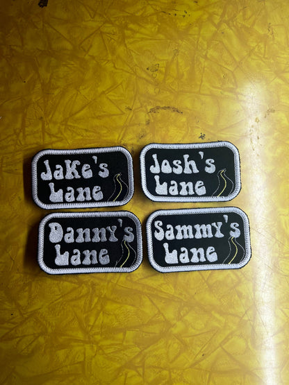 Jake, Josh, Sammy or Danny Lane Greta Van Fleet Tribute patch 2023