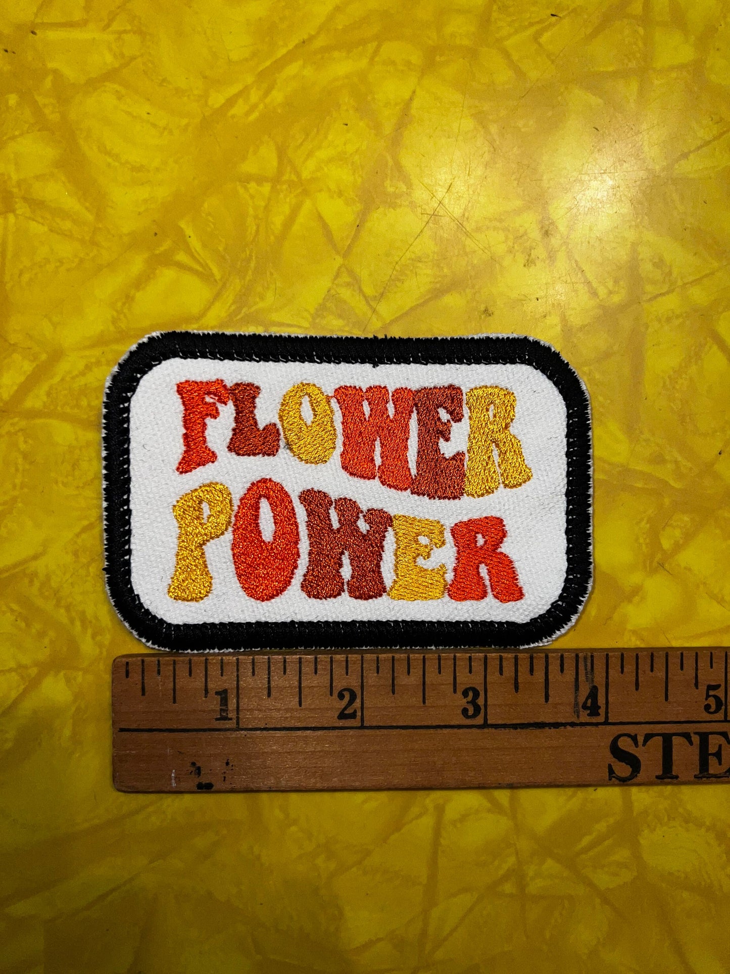 Flower Power Greta Van Fleet Tribute Patch handmade