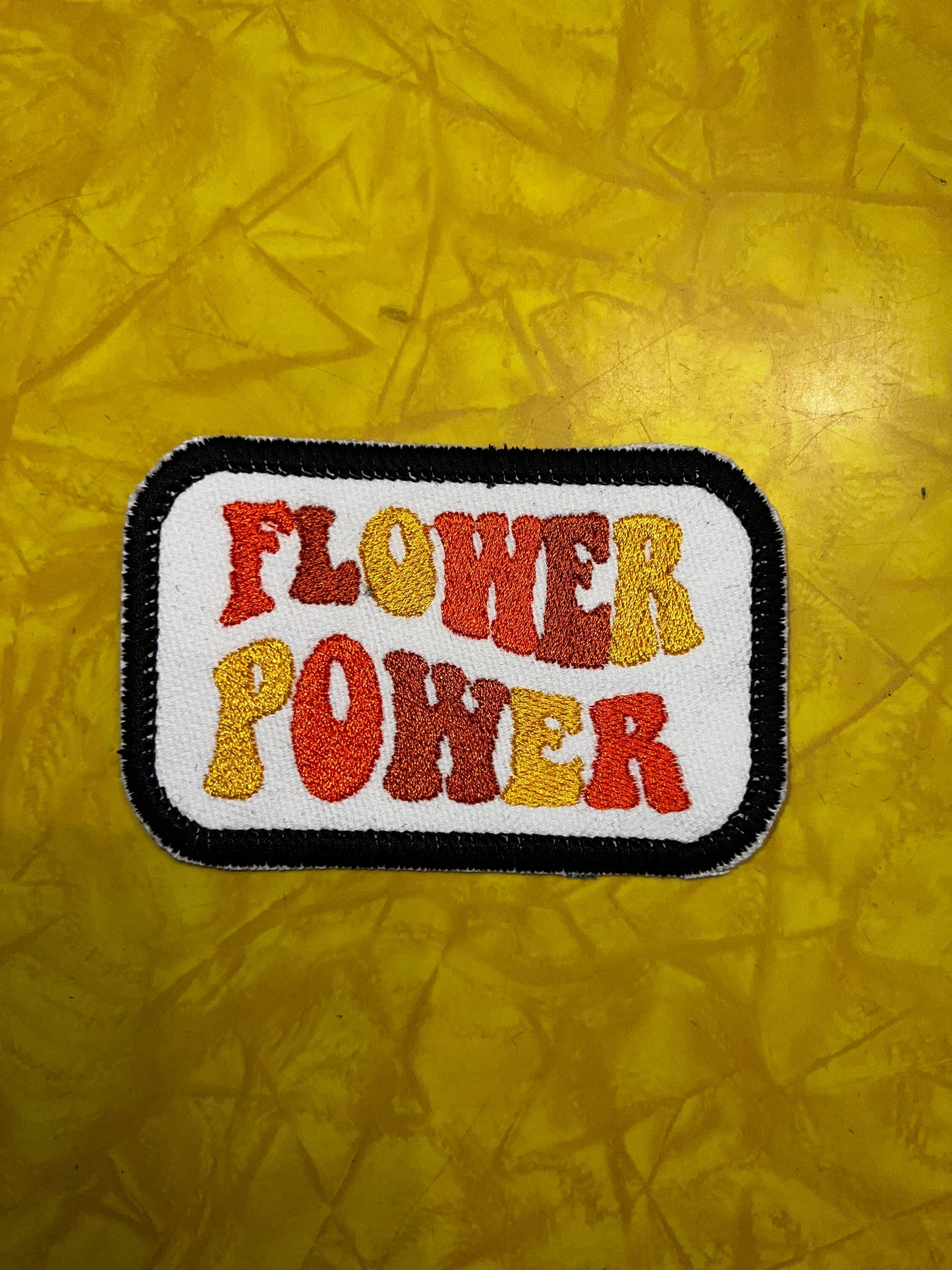 Flower Power Greta Van Fleet Tribute Patch handmade