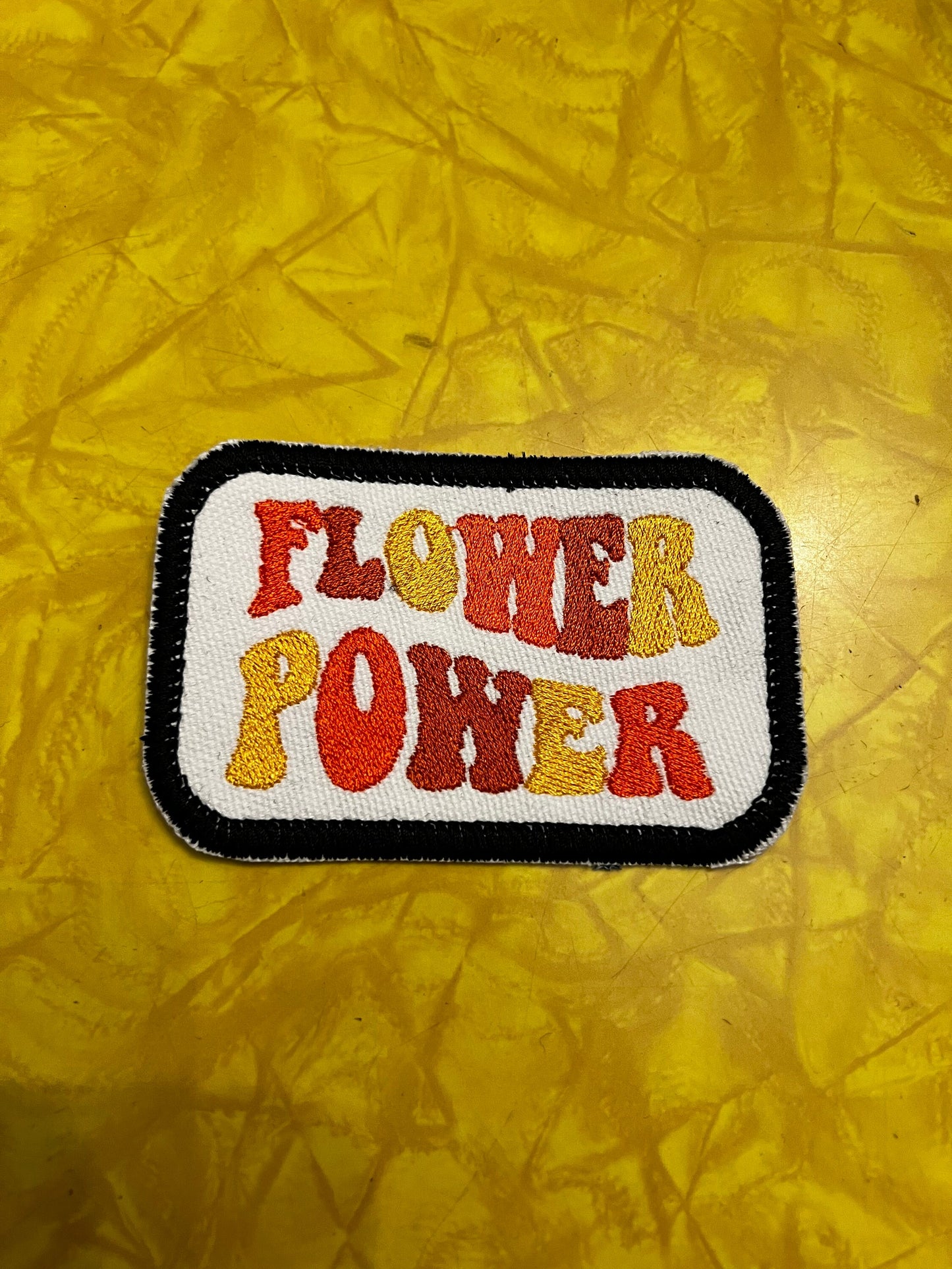 Flower Power Greta Van Fleet Tribute Patch handmade