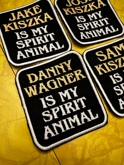 GVF Spirit Animal inspired tribute patch handmade Danny Jake Josh Sam