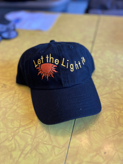 Let the light in Lana Del Rey inspired tribute hat handmade