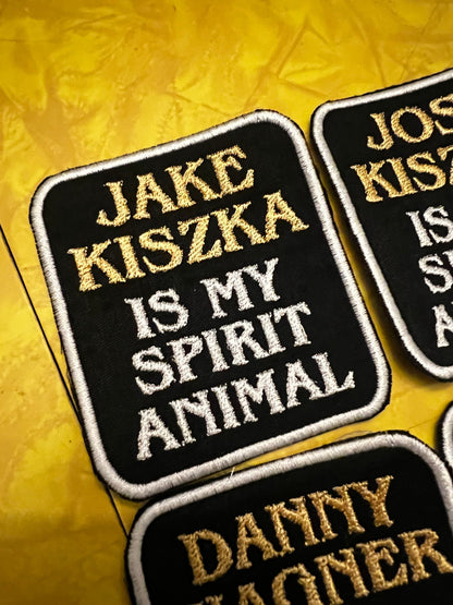 GVF Spirit Animal inspired tribute patch handmade Danny Jake Josh Sam