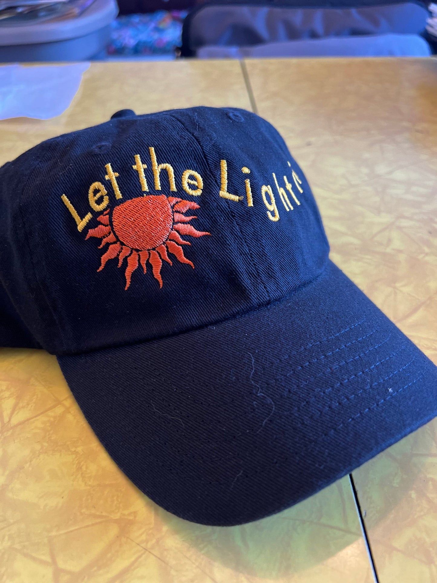 Let the light in Lana Del Rey inspired tribute hat handmade