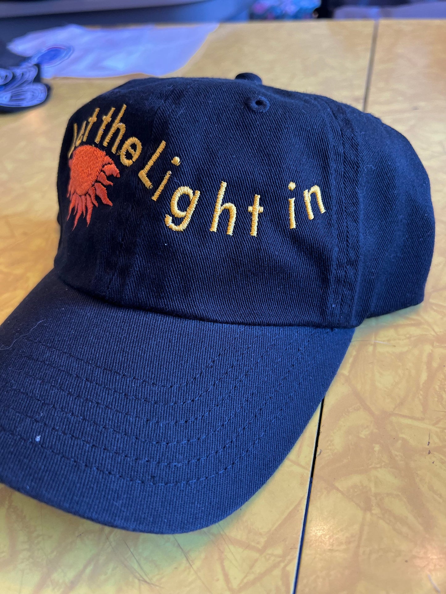 Let the light in Lana Del Rey inspired tribute hat handmade