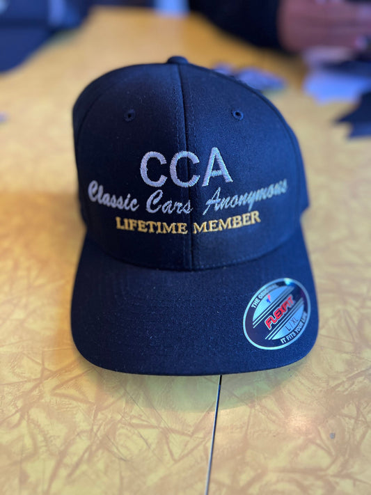 CCA Classic Car Anonymous  Lifetime member hat Dad hat