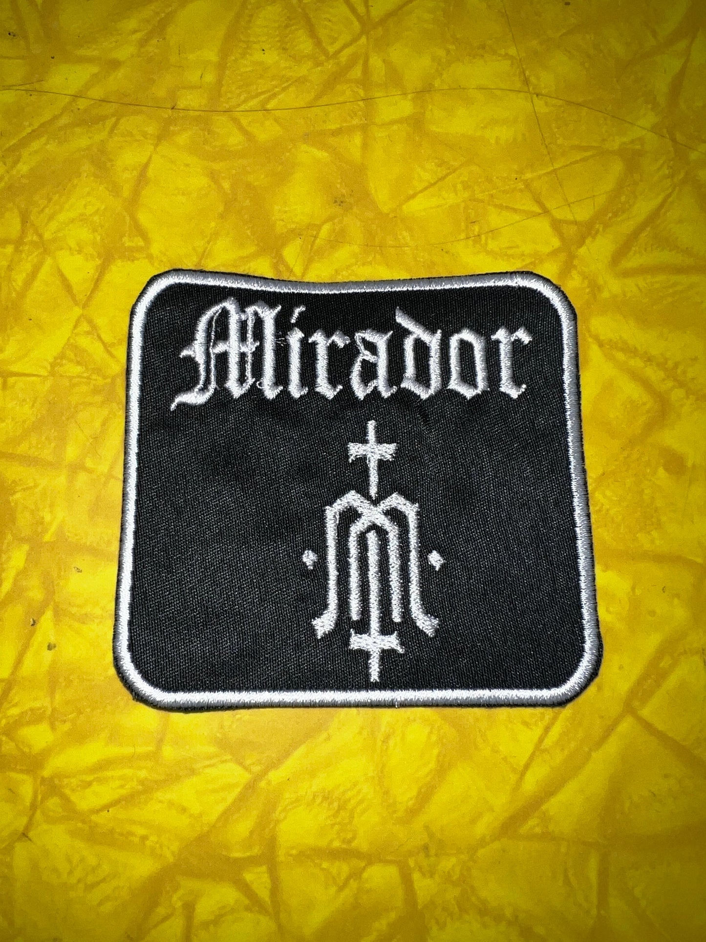 Mirador Tribute patch Jake kiszka band black patch 2024