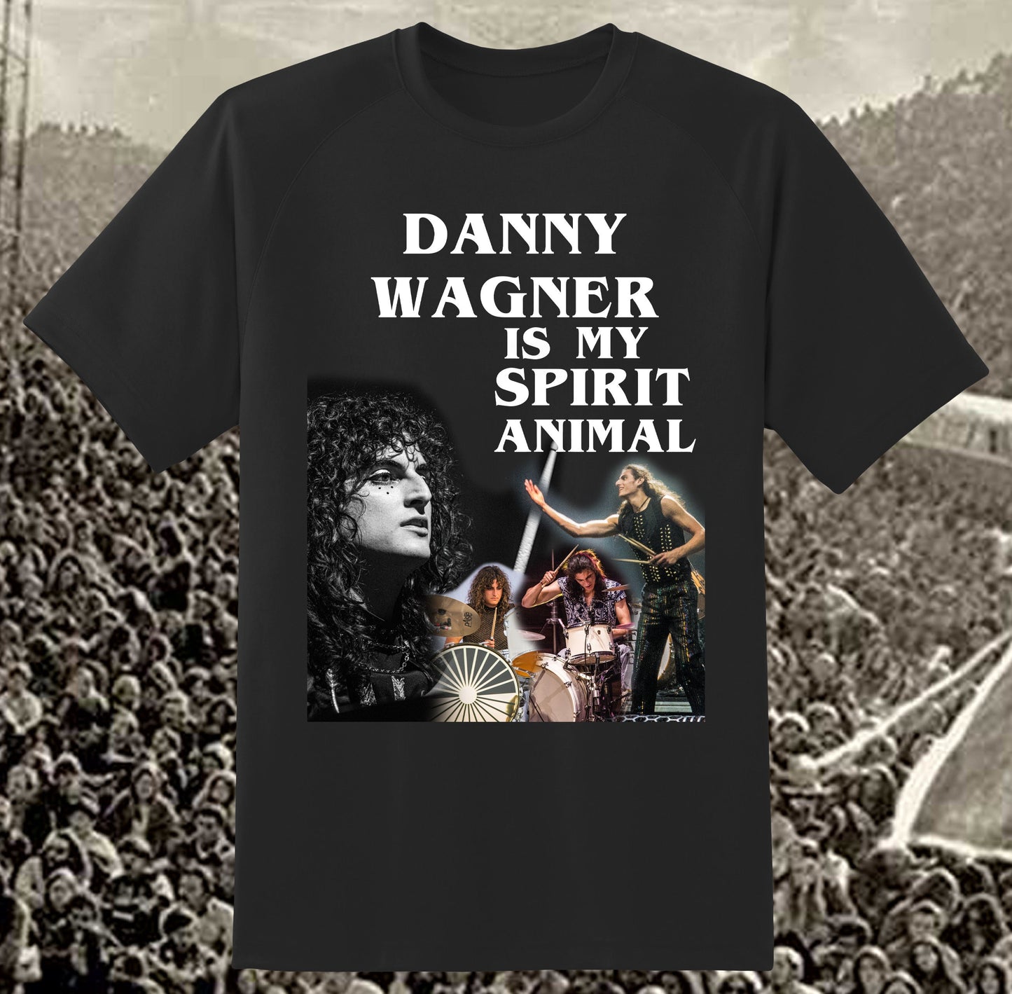 Danny Wagner GVF Spirit Animal black shirt handmade