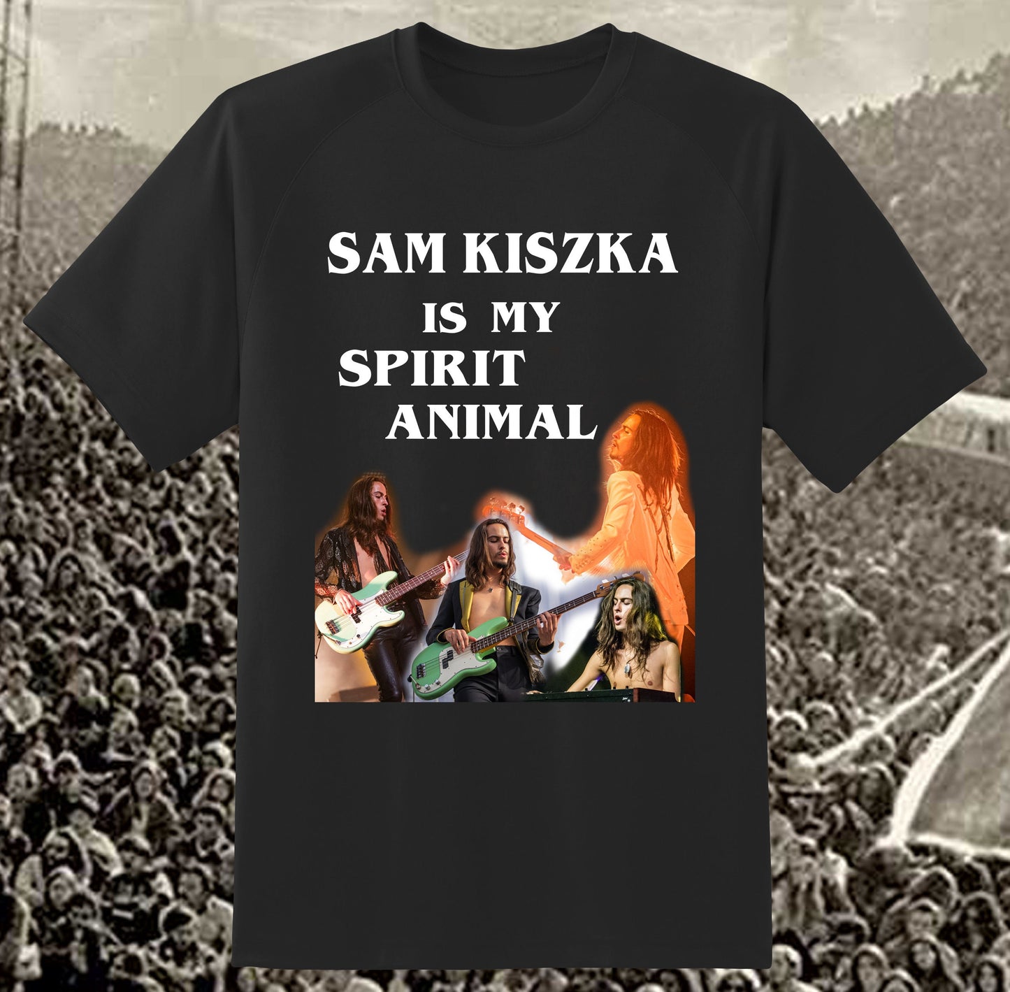 Sam Kiszka is my Spirit Animal Black Tribute shirt handmade